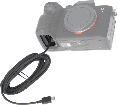 كابل محول الطاقة USB-C من النوع C ملفوف من Fotga + بطارية وهمية NP-FZ100 لكاميرا Sony ZV-E1 FX3 FX30 ILME-FX30B A1 A7C A7III A7RIII A7SIII A7RM4 A7RIV A7RV A9 II A6600 A6700 A7CR A7CII in Saudi Arabia