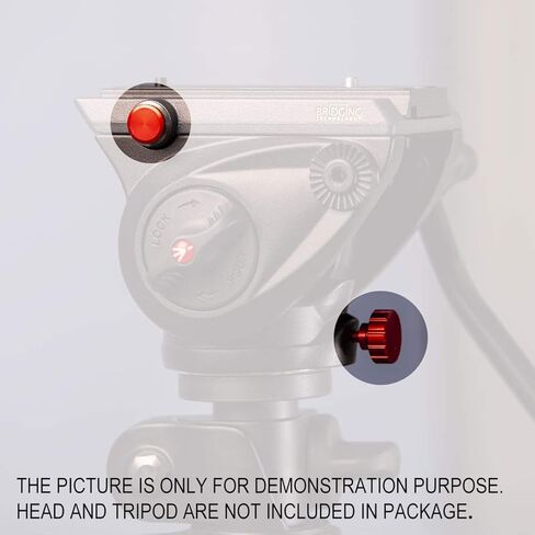 مجموعة مقبض قفل المقلاة وواقي تثبيت 3/8 انش لرؤوس فيديو مانفروتو MVH500AH MVH500AH in Kuwait