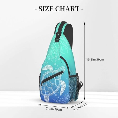 QISENTIS Casual Sling Bag Crossbody Shoulder Backpack Gym Sports Travel Hiking Daypack Chest Bag Small Backpack for Women Men in Kuwait