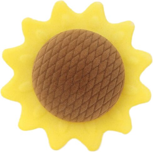 Flocking Jewelry Box Organizer Gift Box sunflower shaped, Cute Box Ring Bearer Case Earring Ring Necklace Jewelry Storage Case Box Anniversary Wedding Valentine’s Day Small Gift Box in Kuwait