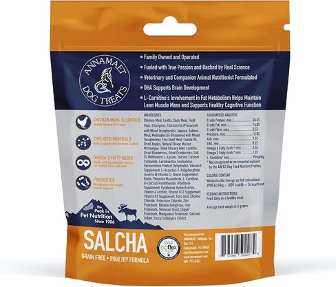 Annamaet Grain-Free Aqualuk Cold Water Formula Dog Treats, 10-oz Bag in Saudi Arabia
