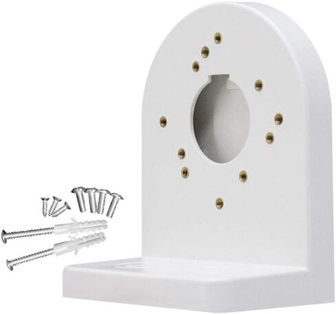 في-فيابيليداد حامل امان يثبت على الحائط على شكل حرف L بزاوية قائمة لكاميرا سي سي تي في قبة اللوازم المنزلية بمقاس عالمي سهل التركيب من بلاستيك ايه بي اس in Kuwait