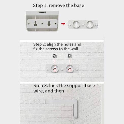 في-فيابيليداد حامل امان يثبت على الحائط على شكل حرف L بزاوية قائمة لكاميرا سي سي تي في قبة اللوازم المنزلية بمقاس عالمي سهل التركيب من بلاستيك ايه بي اس in Kuwait