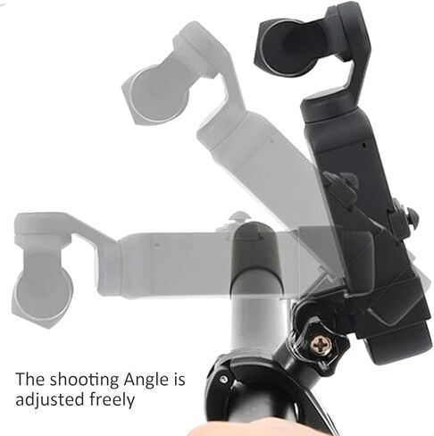 Hilitand Mini Bicycle Camera Mount, Motorcycle Mount Camera Mount Holder for Bicycle Mount for DJI OSMO Pocket 2 Easy to Install in Kuwait