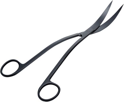 Professional Aquarium Plant Aquascaping Wave Scissors Stainless Steel with Carbonation Protection Coating JARDLI in Kuwait