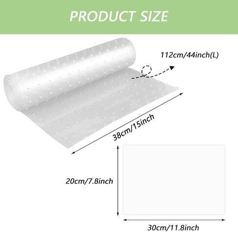 Cat Carpet Protector, Non-Slip Cat Carpet Protector Mat and Scratch Protector, Carpet Scratch Stopper from Cat/Dog Scratching for Doorway DIY Cut(Clear) in Saudi Arabia
