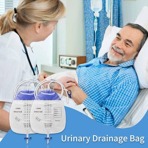 10 قطع من أكياس تصريف البول، وأكياس قسطرة ليلية، وحقيبة تجميع البول مع غرفة مضادة للارتجاع، وحقيبة تصريف طبية، وحوض تصريف سعة 1500 مل، وحقيبة بول قابلة للحمل، ونظام مبولة (موصل باغودا) in Kuwait