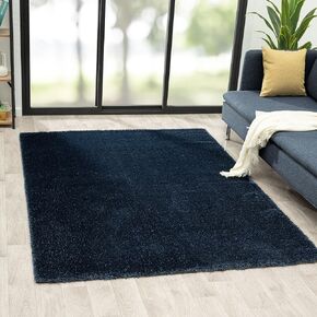 سجادة منطقة LUXE WEAVERS Fluffy Shag Lt باللون الأخضر مقاس 8x10 in Saudi Arabia