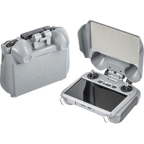 غطاء حماية شاشة ميني 4 برو ار سي 2 2 في 1، غطاء صلب واقي من الشمس لجهاز دي جيه اي ميني 4 برو / دي جيه اي اير 3 مع ملحقات درون بجهاز تحكم ار سي 2 (لوحدة تحكم ار سي 2) in Kuwait