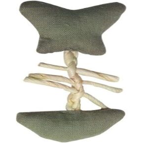 لعبة إيكو تيرا من الكتان الطبيعي مع سمكة الرافيا، خضراء من كاتيت in Kuwait