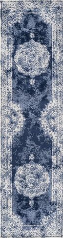 JONATHAN Y MDP403D-8 Rosalia Cottage Medallion سجادة منطقة داخلية عتيقة بوهيمية سهلة التنظيف لغرفة النوم والمطبخ وغرفة المعيشة غير تساقط، 8 قدم × 10 قدم، عاجي in Saudi Arabia
