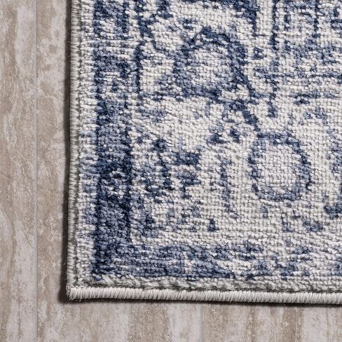 JONATHAN Y MDP403D-8 Rosalia Cottage Medallion سجادة منطقة داخلية عتيقة بوهيمية سهلة التنظيف لغرفة النوم والمطبخ وغرفة المعيشة غير تساقط، 8 قدم × 10 قدم، عاجي in Saudi Arabia
