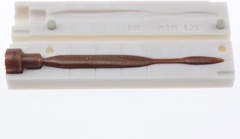 Soft Plastiс Mold Lure Making Injection Molds Fishing Lures Dream Shot Worm 4.25'' W315 in Saudi Arabia