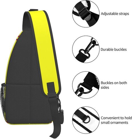 COFEIYISI Unisex Sling Bag Crossbody Backpack for Men Women Casual Chest Bag Shoulder Backpack Sport Travel Hiking Daypack in Saudi Arabia