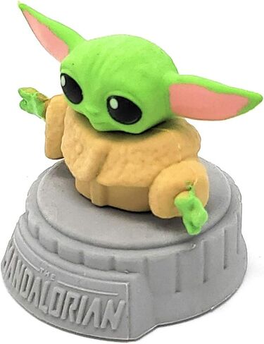 Disney Star Wars Mandalorian The Child Yoda Eraser Figure Figurine in Saudi Arabia