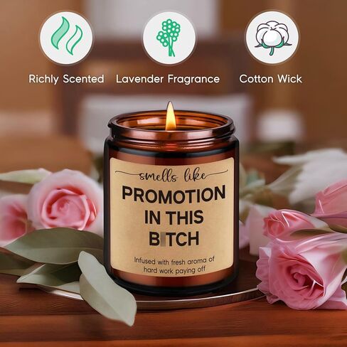 جي اس بي واي شموع معطرة - هدايا ترويجية للنساء والرجال - هدية ترقية، هدايا ترقية وظيفية، هدايا تهنئة للوظيفة الجديدة، هدايا تهنئة مضحكة، هدايا ترويجية للأصدقاء وزملاء العمل in Kuwait