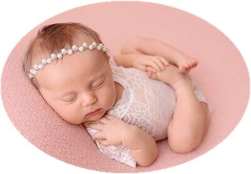 أزياء لطيف الوليد الطفل بنات التصوير الدعائم غطاء الرأس ملابس الدانتيل صور تبادل لاطلاق النار الدعائم وتتسابق in Kuwait