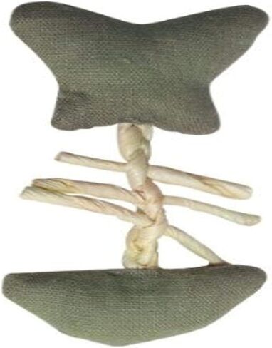 لعبة إيكو تيرا من الكتان الطبيعي مع سمكة الرافيا، خضراء من كاتيت in Kuwait