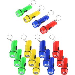 60 قطعة من سلسلة المفاتيح مصباح ليد صغير من ترونيسترو، مجموعة متنوعة من 4 ألوان كشاف كشاف محمولة مثالية للتخييم والقراءة الليلية وركوب الدراجات وحفلات الشواء والحفلات والمهرجانات in Kuwait