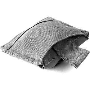 حقيبة تفريغ صغيرة الحجم فائقة الخفة من Blue Force Gear - رمادي ذئب - 2 × 2 MOLLE، سهلة التركيب، من الدرجة العسكرية - 3 × 3.5 × 1 بوصة in Kuwait