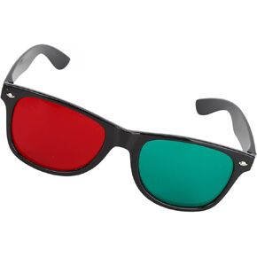 Sight Focusing Convergence Training Glasses, Portable Red Green Glasses for Children Adult, Home Training Eyeglasses for Amblyopia Exotropia in Kuwait