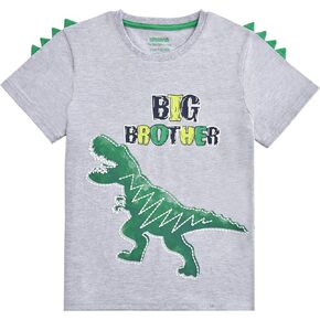 تيشيرت مطبوع عليه ديناصور الأخ الأكبر للأخوة والأخوة للأطفال الصغار in Kuwait