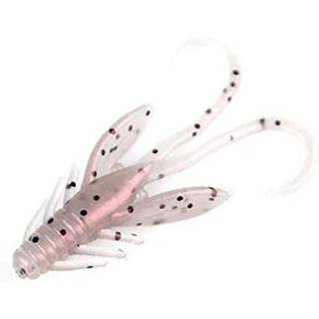 FISHIN ADDICT Nano-Cray 40mm (1.5'') Crayfish Bug Micro Fishing Lure Soft Plastic - 10 Pack in Saudi Arabia