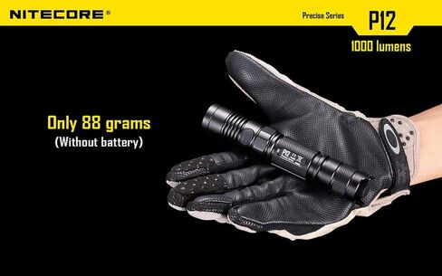 NITECORE P12 2015 إصدار 1000 لومن مصباح يدوي تكتيكي دقيق كري XM-L2 U2 LED مصباح يدوي مقاوم للماء in Kuwait