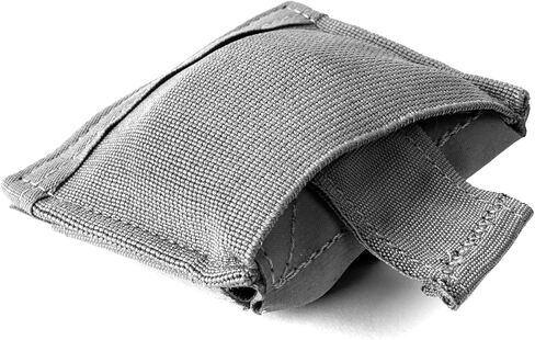 حقيبة تفريغ صغيرة الحجم فائقة الخفة من Blue Force Gear - رمادي ذئب - 2 × 2 MOLLE، سهلة التركيب، من الدرجة العسكرية - 3 × 3.5 × 1 بوصة in Kuwait