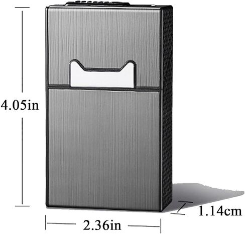 في او في سي اي جي حافظة سجائر مع ولاعة لفائف التنجستن مقاومة للماء، هدية للرجال والنساء in Kuwait