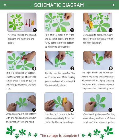 Sunflower Garden Floral Wall Stickers Decals, Sunflower Fresh Flower Decor Wallpaper Mural for Nursery Kids Bedroom Home Classroom in Kuwait