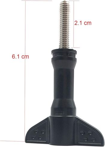 في جيشن برغي ابهام من الستانلس ستيل 316 لكاميرا جوبرو هيرو 11/10/9/8/ هيرو 7/ هيرو 6/ هيرو 5/ هيرو 4 (عبوة من قطعتين) in Kuwait