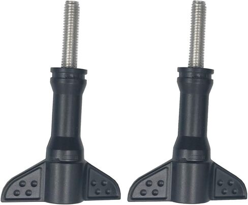 في جيشن برغي ابهام من الستانلس ستيل 316 لكاميرا جوبرو هيرو 11/10/9/8/ هيرو 7/ هيرو 6/ هيرو 5/ هيرو 4 (عبوة من قطعتين) in Kuwait