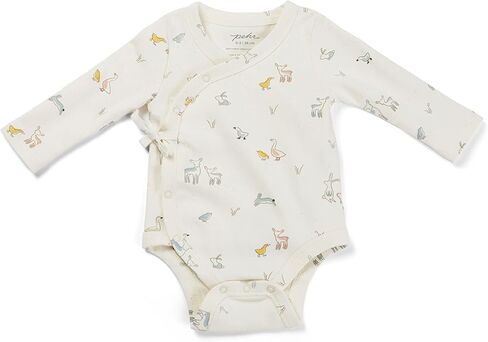 PEHR Front Tie Kimono One-Piece Just Hatched / 3-6 mos, Multicolor in Kuwait