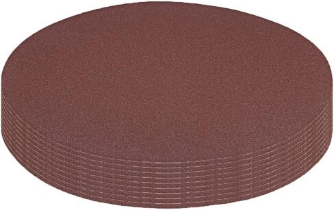 uxcell 10Pcs 5 Inch Hook and Loop Sanding Disc 80 Grits Flocking Sandpaper for Random Orbit Sander in Saudi Arabia