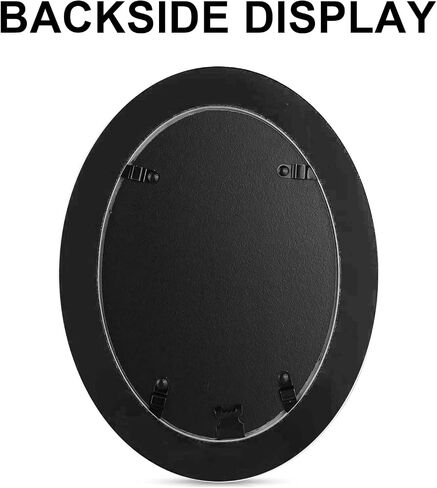 Voittozege 3 Pack Oval Picture Frames 5x7 Black Oval Frames with Mounting Screws and Hooks in Kuwait