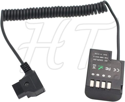 HangTon PD USB C الدمية طاقة البطارية لباناسونيك لوميكس DMC GH5 GH5S G9 GH4 GH3 DSLR كاميرا 9 فولت/12 فولت نوع-C إلى DMW-BLF19 DCC12 in Saudi Arabia