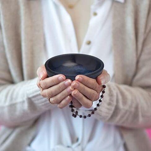 MaMeMi Incense Bowl Diameter 10 cm Blue in Kuwait