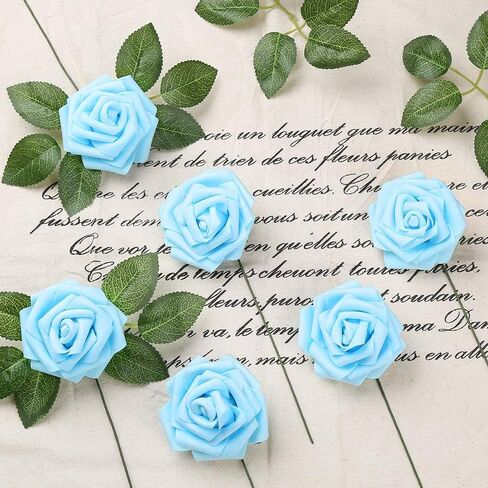 IPOPU Black Glitter Flowers Glitter Roses 3.15 in Stemless Foam Roses with Glitter, 30 PCS Foam Flowers Bulk Glitter Flowers for DIY Wedding Bridal Bouquet Home Party Decoration(Black Glitter) in Saudi Arabia
