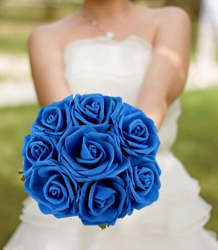 IPOPU Black Glitter Flowers Glitter Roses 3.15 in Stemless Foam Roses with Glitter, 30 PCS Foam Flowers Bulk Glitter Flowers for DIY Wedding Bridal Bouquet Home Party Decoration(Black Glitter) in Saudi Arabia