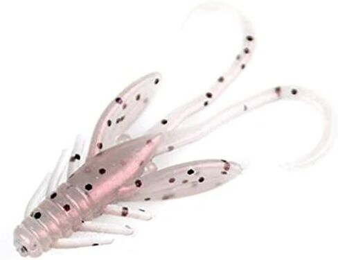 FISHIN ADDICT Nano-Cray 40 مم (1.5 بوصة) طعم صيد جراد البحر الصغير من البلاستيك الناعم - 10 عبوات in Saudi Arabia