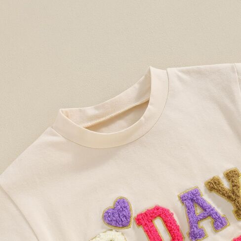 Kayotuas Half/1st Birthday Outfit Baby Boy Girl Birthday Bubble Romper Cute Embroidered Tshirt Bodysuit Short Sleeve Jumpsuit in Saudi Arabia