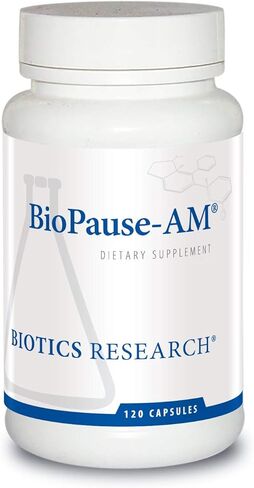 Biotics Research BioPause AM انقطاع الطمث، صحة المرأة، مزيج عشبي لدعم التوازن الهرموني الطبيعي، 120 كبسولة in Kuwait