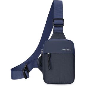 Mini Sling Bag Men Small Crossbody Bag Women Fanny Packs Casual Phone Chest Bag Waterproof Slim Personal Pocket Bag Backpack for Travel Hiking in Kuwait