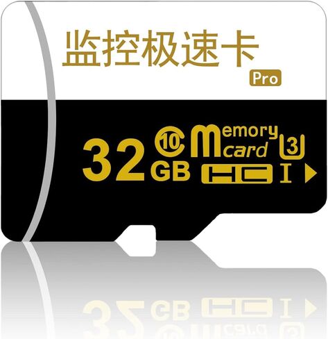 بطاقة SD خارجية كامارا من بي تي زي، بطاقة ذاكرة MicroSD HC 32GB، بطاقة TF فئة 10 متوافقة مع كاميرا المراقبة جيد تك in Kuwait