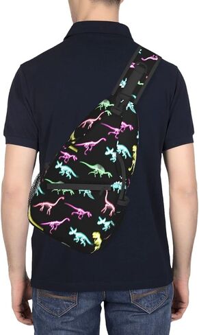 دبليو دي بي اس يو اكس اي  ان شنطة كتف كروس خفيفة الوزن بحزام واحد للنساء والرجال، شنطة ظهر كاجوال على الصدر in Kuwait