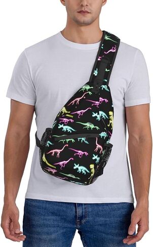 دبليو دي بي اس يو اكس اي  ان شنطة كتف كروس خفيفة الوزن بحزام واحد للنساء والرجال، شنطة ظهر كاجوال على الصدر in Kuwait