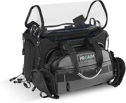 PROAIM Audio Cine Cube Bag w Top Clear TPU. For Sound Mixers & Wireless Receivers. (P-CBAM-01) in Saudi Arabia