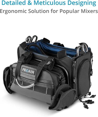 PROAIM Audio Cine Cube Bag w Top Clear TPU. For Sound Mixers & Wireless Receivers. (P-CBAM-01) in Saudi Arabia