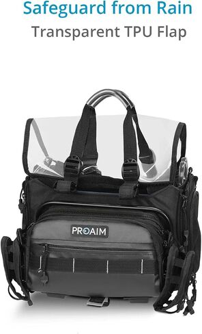 PROAIM Audio Cine Cube Bag w Top Clear TPU. For Sound Mixers & Wireless Receivers. (P-CBAM-01) in Saudi Arabia